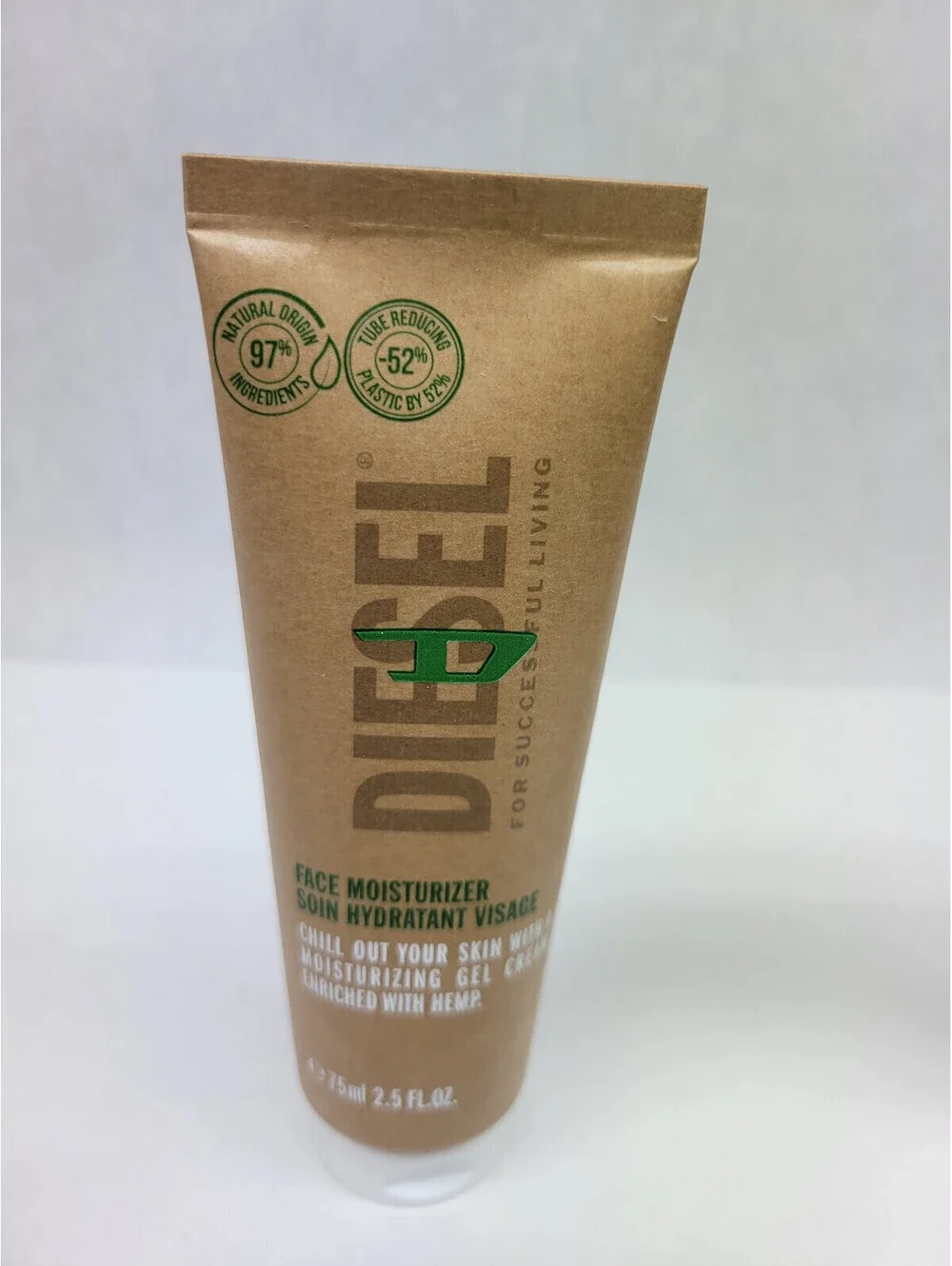 Diesel D Face Moisturizer 2.5 oz / 75 mL For Him Her Unisex